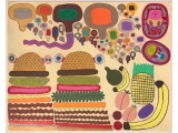 Cheeseburger Deluxe with Fruits and Toes